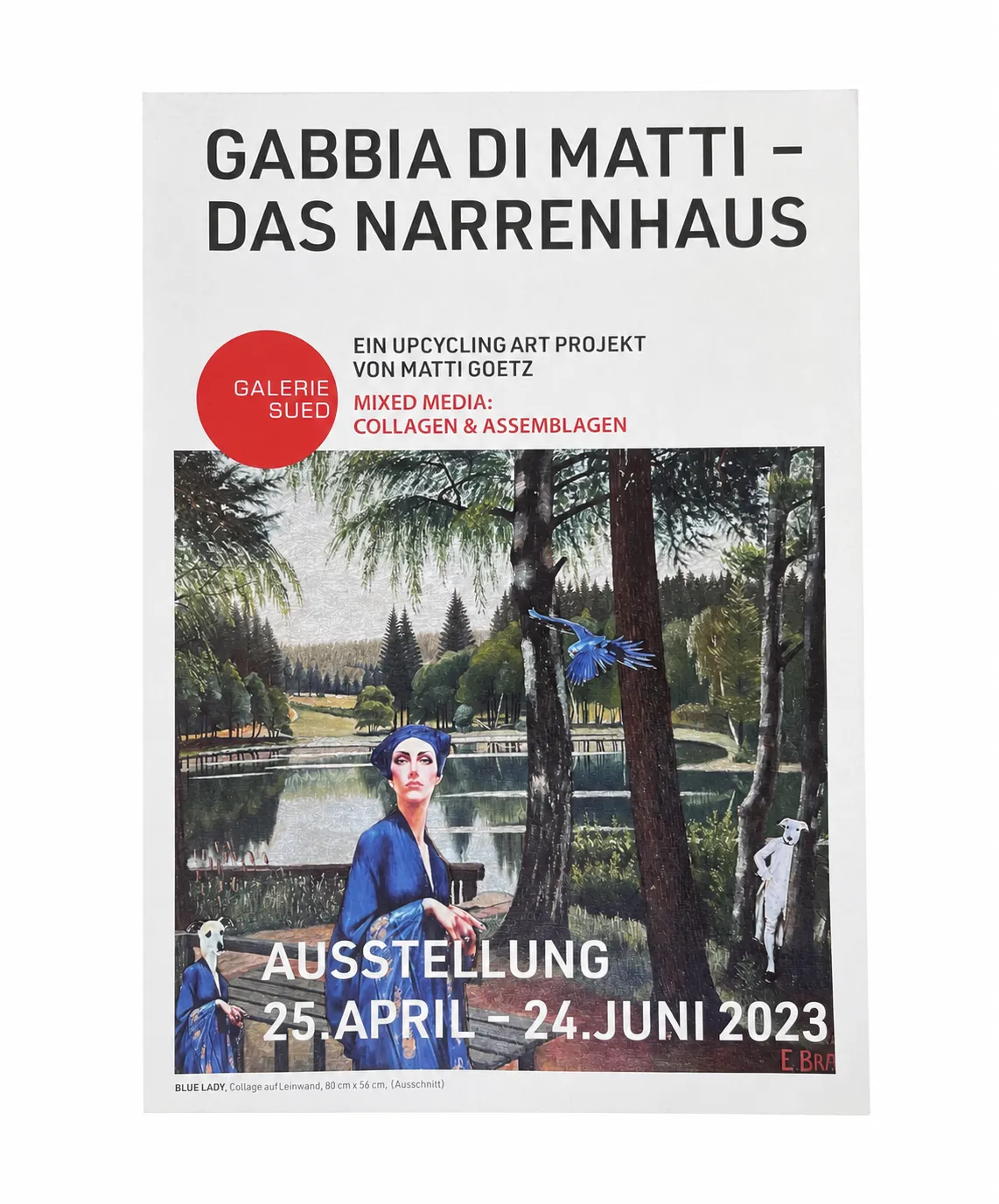 Titel der Begleitpublikation Gabbia di Matti – Das Narrenhaus